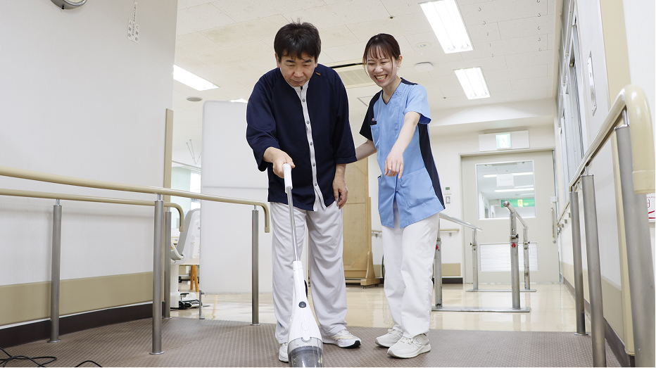 日常生活に直結したリハ
